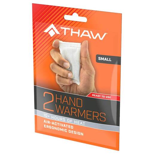 Thaw Small Disposable Hand Warmers – 1 Pair – White
