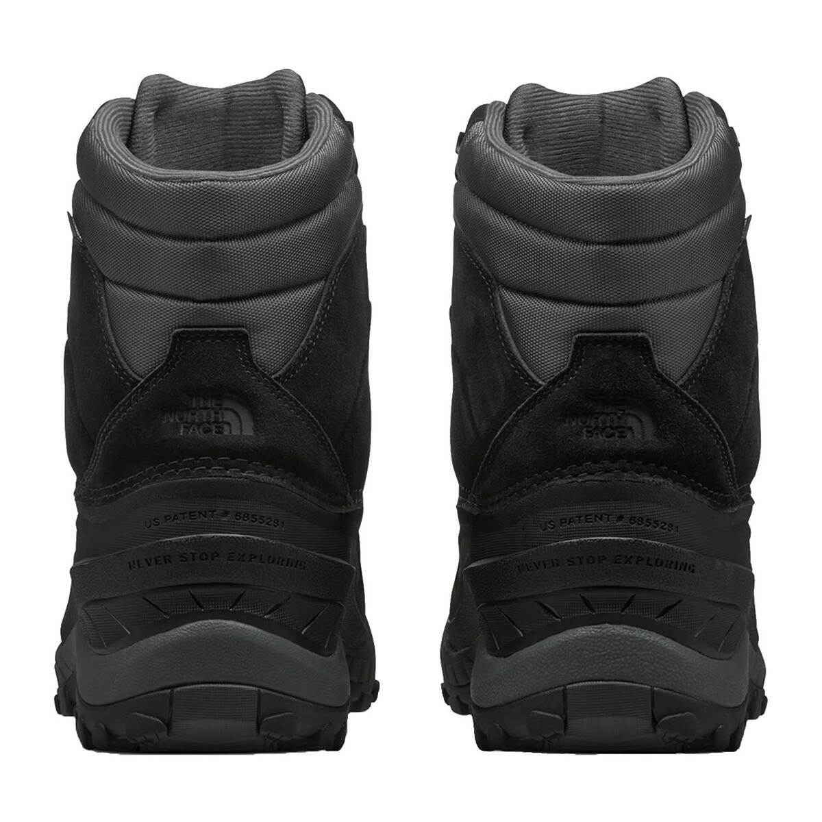 The North Face Men's Chilkat IV Waterproof Winter Boots - TNF Black/Dark Shadow Grey - Size 9 - TNF Black/Dark Shadow Grey 9 The North Face Men's Chilkat IV Waterproof Winter Boots - TNF Black/Dark Shadow Grey - Size 9 - TNF Black/Dark Shadow Grey 9