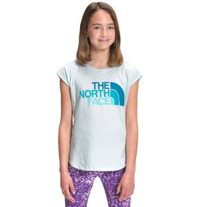 The North Face Girl's Graphic Logo Short Sleeve Casual Shirt