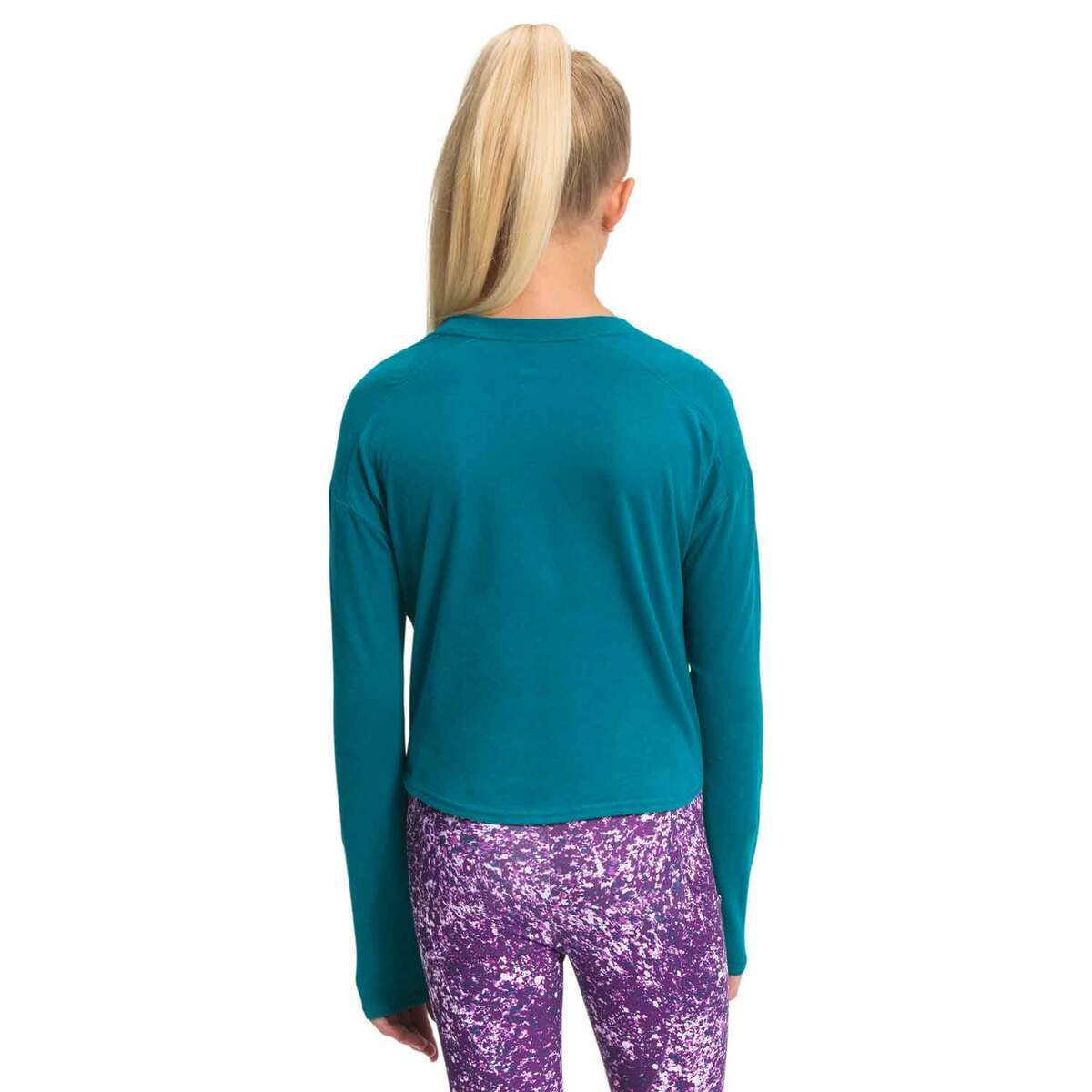 The North Face Girls' Graphic Long Sleeve Casual Shirt The North Face Girls' Graphic Long Sleeve Casual Shirt