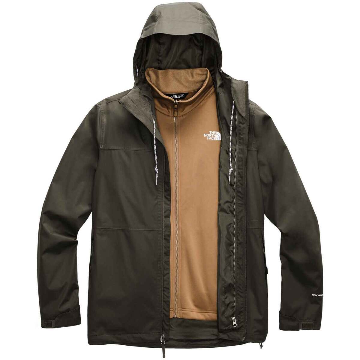 The North Face Men's Arrowood Triclimate Waterproof Insulated Jacket - Brown - XL - Brown XL The North Face Men's Arrowood Triclimate Waterproof Insulated Jacket - Brown - XL - Brown XL