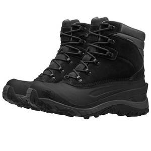 The North Face Men's Chilkat IV Waterproof Winter Boots - TNF Black/Dark Shadow Grey - Size 9