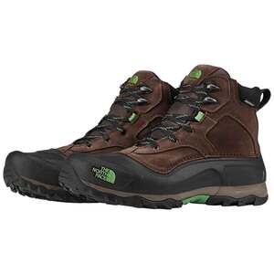 The North Face Men's Snowfuse 200g Insulated Winter Boots - Brown - Size 8.5