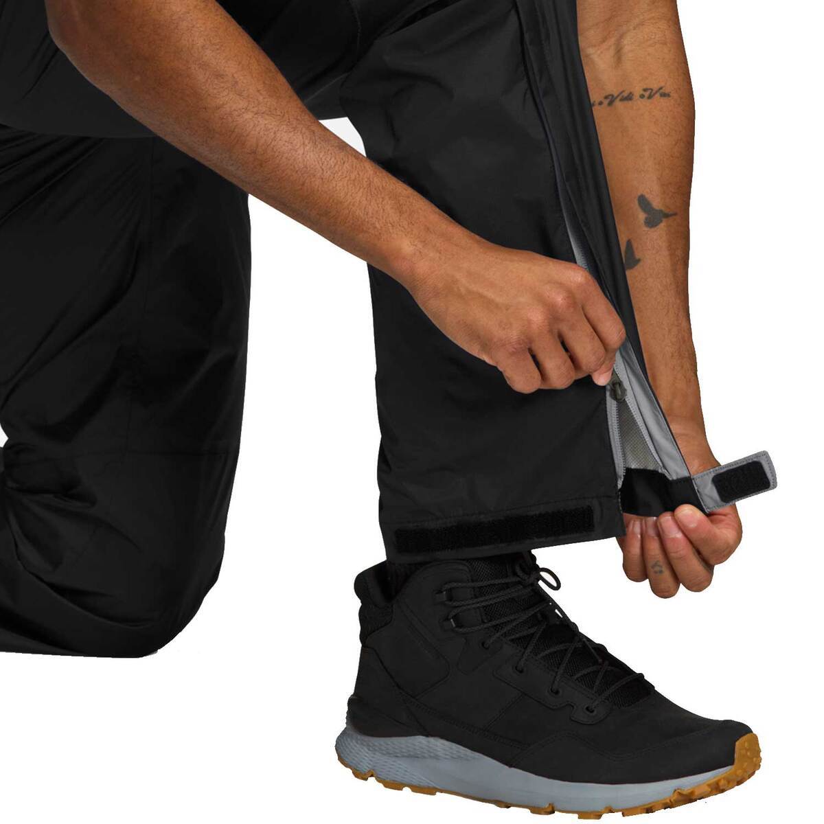The North Face Men's Venture 2 Half Zip Waterproof Casual Rain Pants - Black - XXL - Black XXL The North Face Men's Venture 2 Half Zip Waterproof Casual Rain Pants - Black - XXL - Black XXL