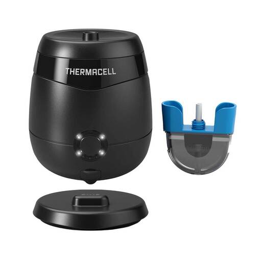 Thermacell E65 Rechargeable Mosquito Repeller with Fast Charging Dock - Black