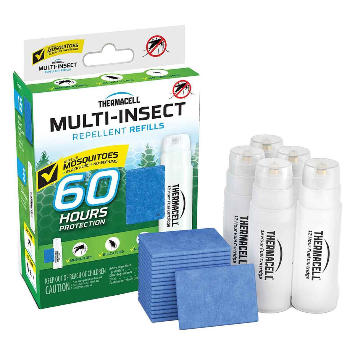Thermacell Multi-Insect Repellent 60 Hour Protection Refill | Sportsman ...
