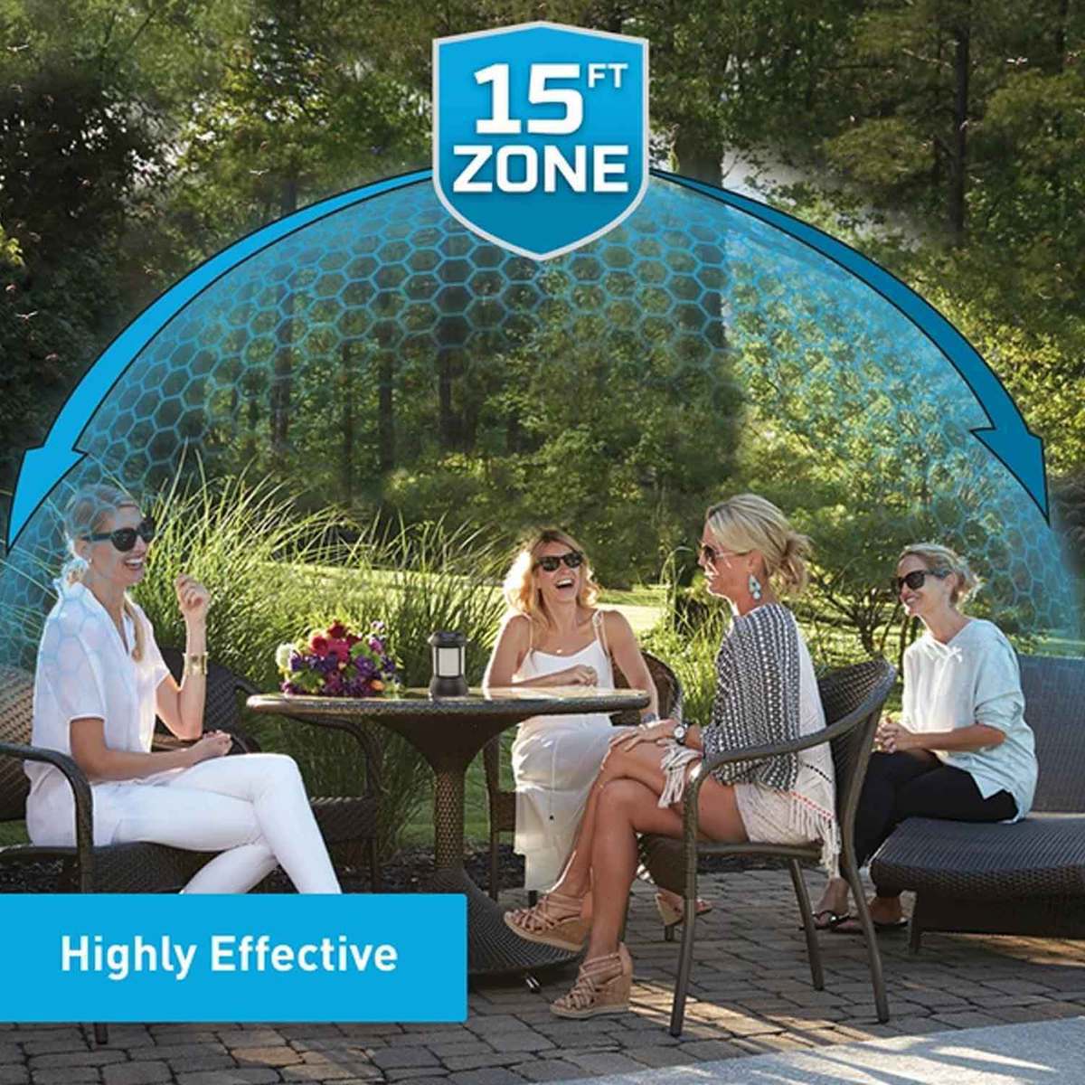 Thermacell Patio Shield Mosquito Repellent Lantern - Black Thermacell Patio Shield Mosquito Repellent Lantern - Black