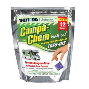 Thetford Campa-Chem Natural Toss-Ins Holding Tank Deodorant