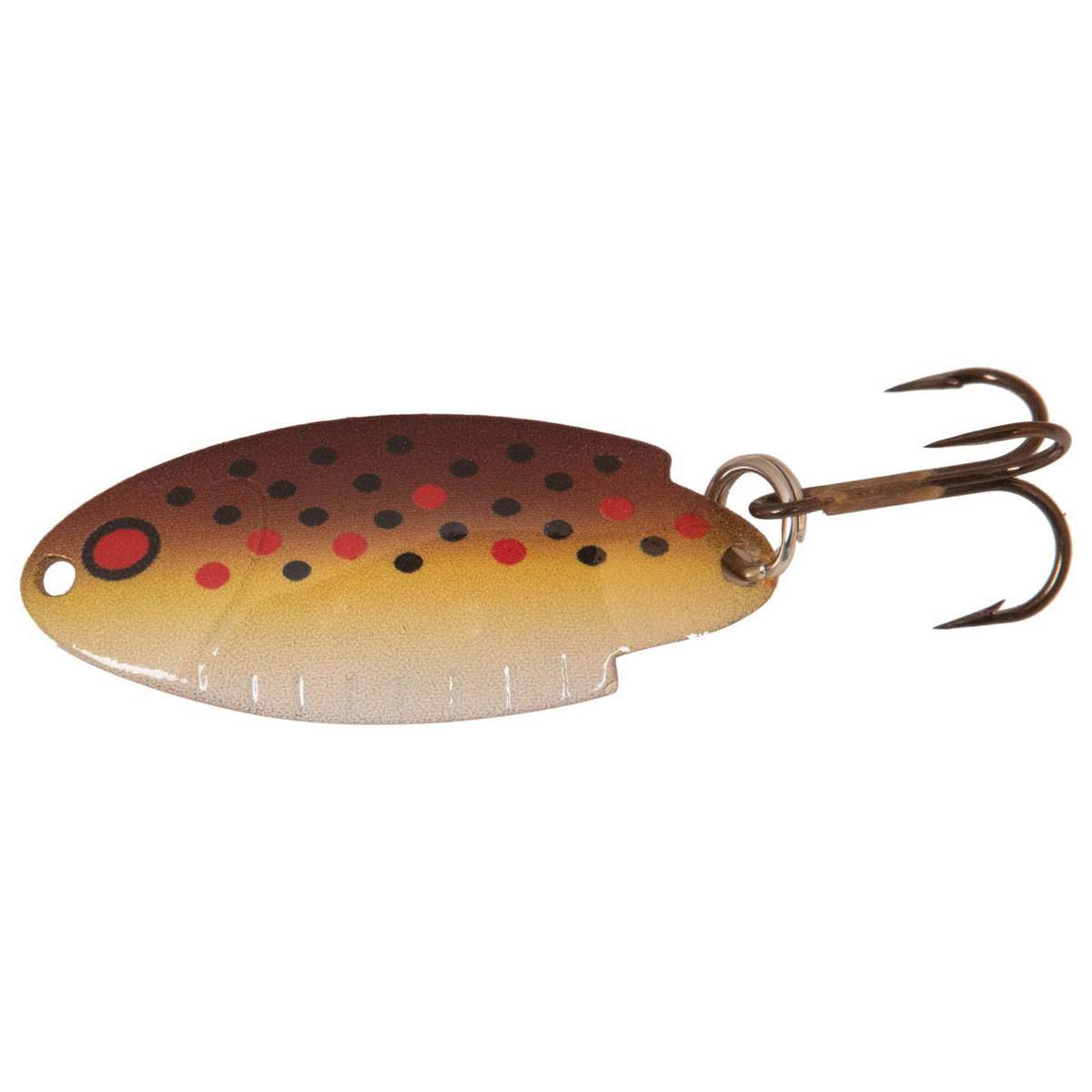 Thomas Buoyant Casting Spoon - Brown Trout, 1/6oz, 1-1/2in - Brown Trout Thomas Buoyant Casting Spoon - Brown Trout, 1/6oz, 1-1/2in - Brown Trout