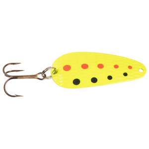 Thomas Cyclone Casting Spoon - Chartreuse, 1/4oz, 1-3/4in