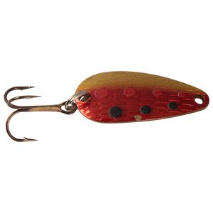Thomas Cyclone Casting Spoon - Gold/Red, 1/6oz, 1-1/2in