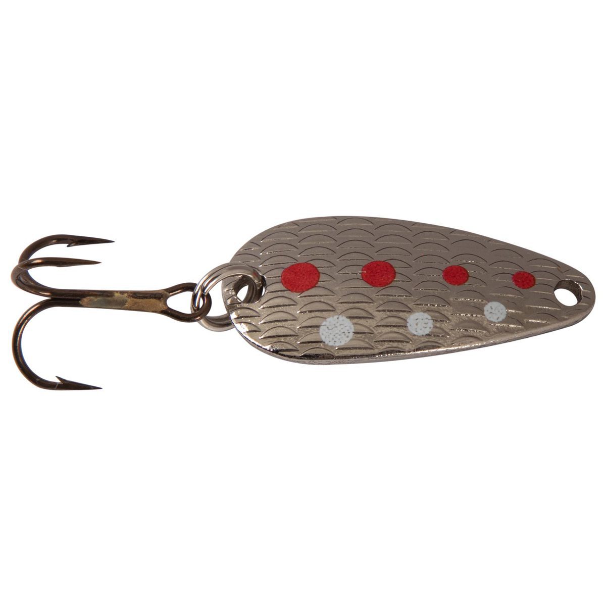 Thomas Cyclone Casting Spoon - Nickel, 1/6oz, 1-1/2in - Nickel Thomas Cyclone Casting Spoon - Nickel, 1/6oz, 1-1/2in - Nickel