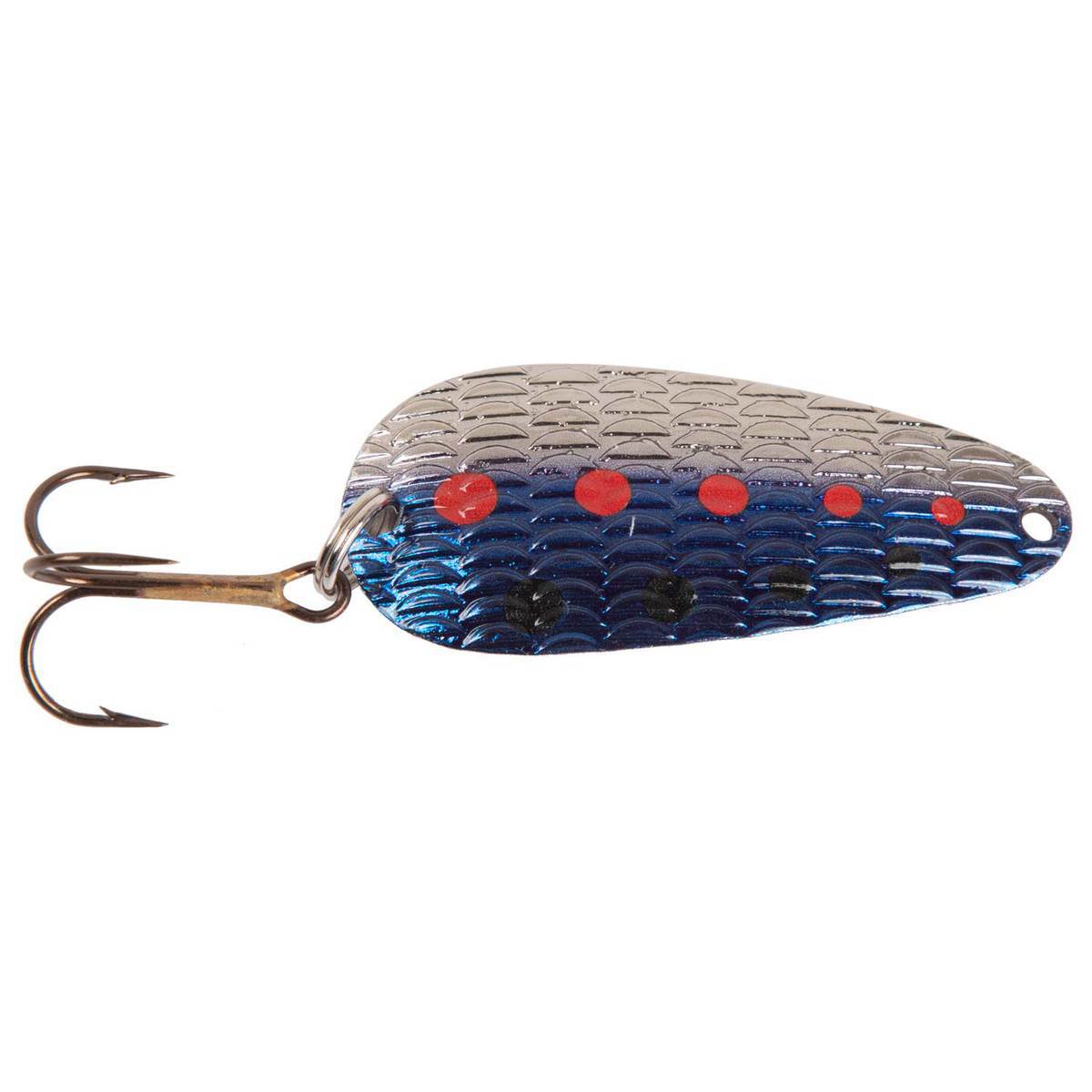 Thomas Cyclone Casting Spoon - Nickel/Blue, 1/4oz, 1-3/4in - Nickel/Blue Thomas Cyclone Casting Spoon - Nickel/Blue, 1/4oz, 1-3/4in - Nickel/Blue