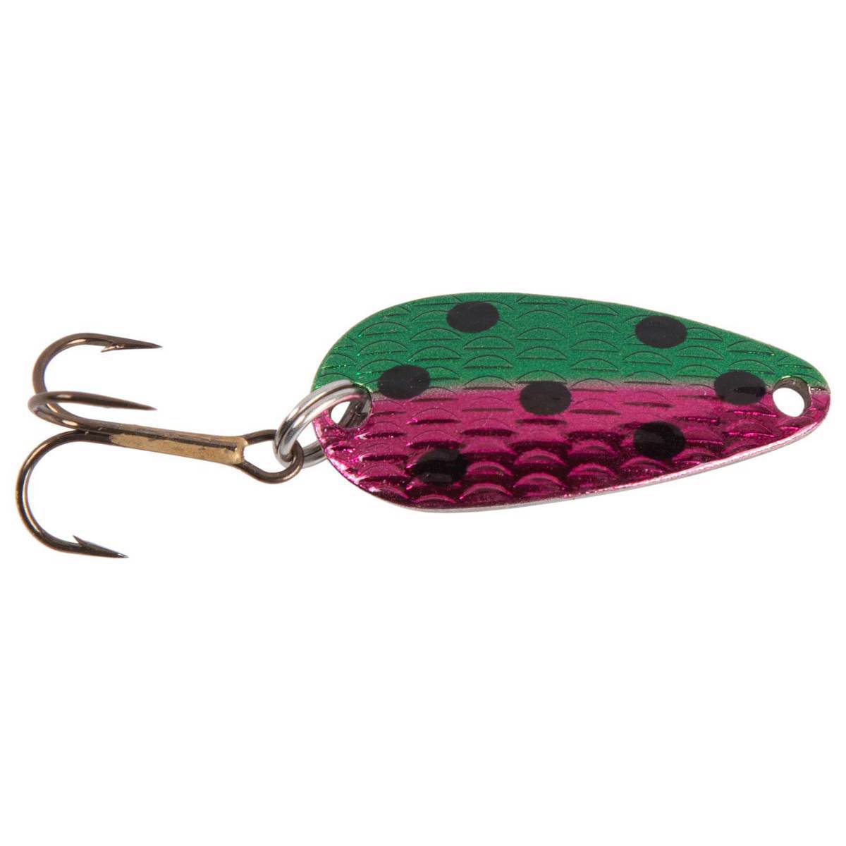 Thomas Cyclone Casting Spoon - Watermelon, 1/6oz, 1-1/2in - Watermelon Thomas Cyclone Casting Spoon - Watermelon, 1/6oz, 1-1/2in - Watermelon