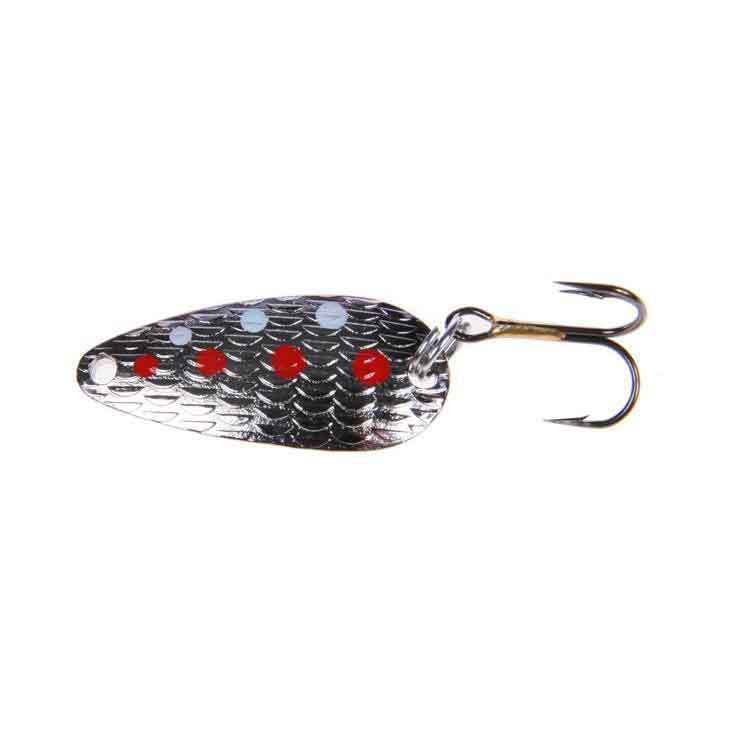 Thomas Cyclone Casting Spoon - Nickel, 1/4oz, 1-3/4in - Nickel Thomas Cyclone Casting Spoon - Nickel, 1/4oz, 1-3/4in - Nickel