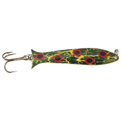 Zona Lures Z Ray Trolling Spoon - Red w/White Spots, 1/16oz, 1-1/2in - Red  w/White Spots