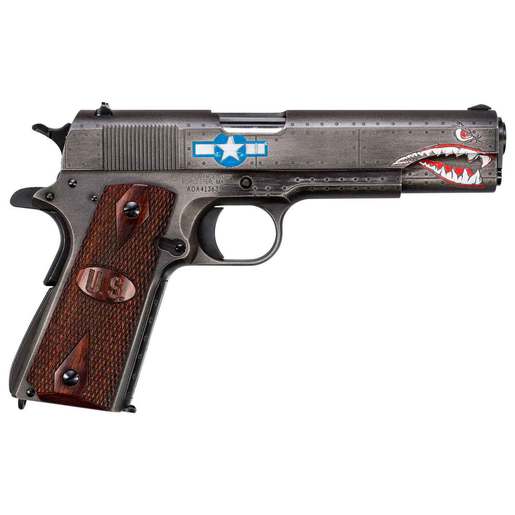 Auto Ordnance Thompson 1911A1 Squadron Special Edition WW2 45 Auto (ACP) 5in Gray Cerakote Pistol - 7+1 Rounds
