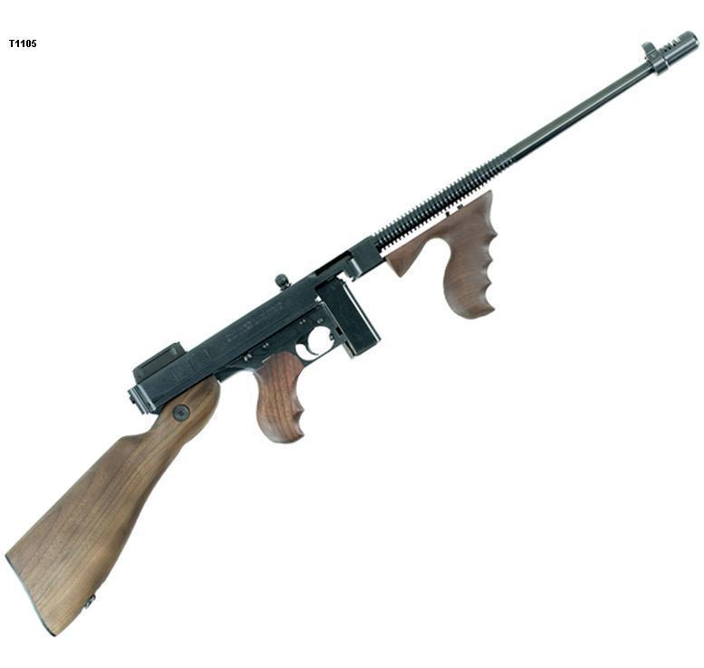 Thompson Center Arms 1927A-1 Deluxe 45 Auto (ACP) 16.5in Blued Semi Automatic Modern Sporting Rifle - 10+1 Rounds - Brown Thompson Center Arms 1927A-1 Deluxe 45 Auto (ACP) 16.5in Blued Semi Automatic Modern Sporting Rifle - 10+1 Rounds - Brown