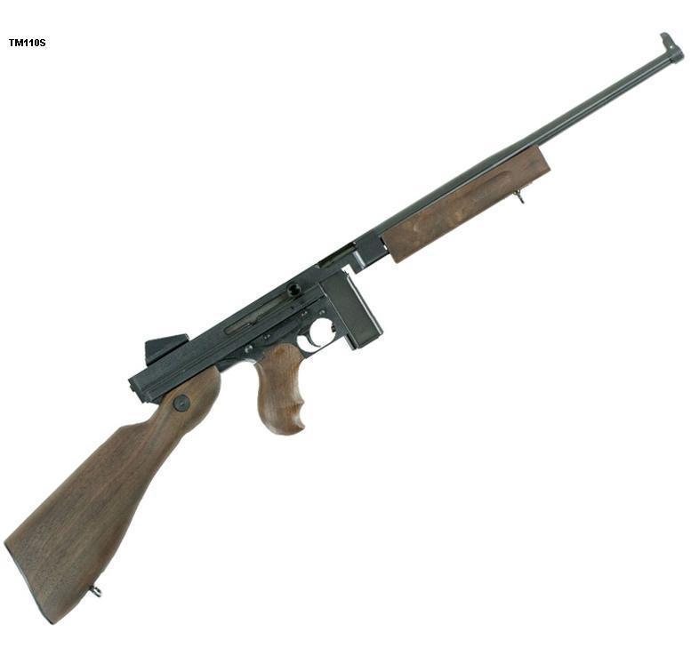 Thompson M1 Carbine 45 Auto (ACP) 16.5in Blued Semi Automatic Modern Sporting Rifle - 10+1 Rounds - Brown Thompson M1 Carbine 45 Auto (ACP) 16.5in Blued Semi Automatic Modern Sporting Rifle - 10+1 Rounds - Brown