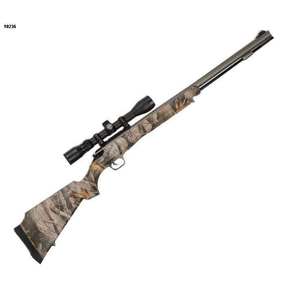Thompson Center Impact 50 Caliber Weather Shield Realtree Hardwoods Striker Fire Muzzleloader with Scope - 26in