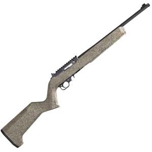 Thompson Center R22 Blued/FDE Black Grit Semi Automatic Rifle - 22 Long Rifle - 17in