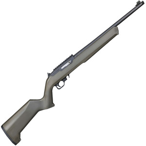 Thompson Center T/CR22 22 Long Rifle Blued/OD Green Semi Automatic Rifle - 10+1 Rounds