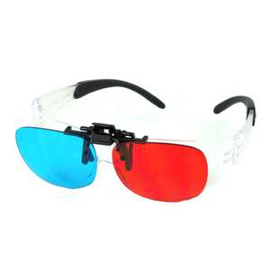 Thompson Target High Definition Red Cyan Clip On 3D Glasses