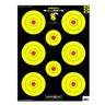 Thompson Target Neon Bullseye Ultra Bright Paper Shooting Target - Black/Yellow 19inx25in