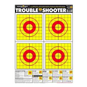 Thompson Target Trouble Shooter Handgun Diagnostic Paper Shooting Targets - 1 Pack
