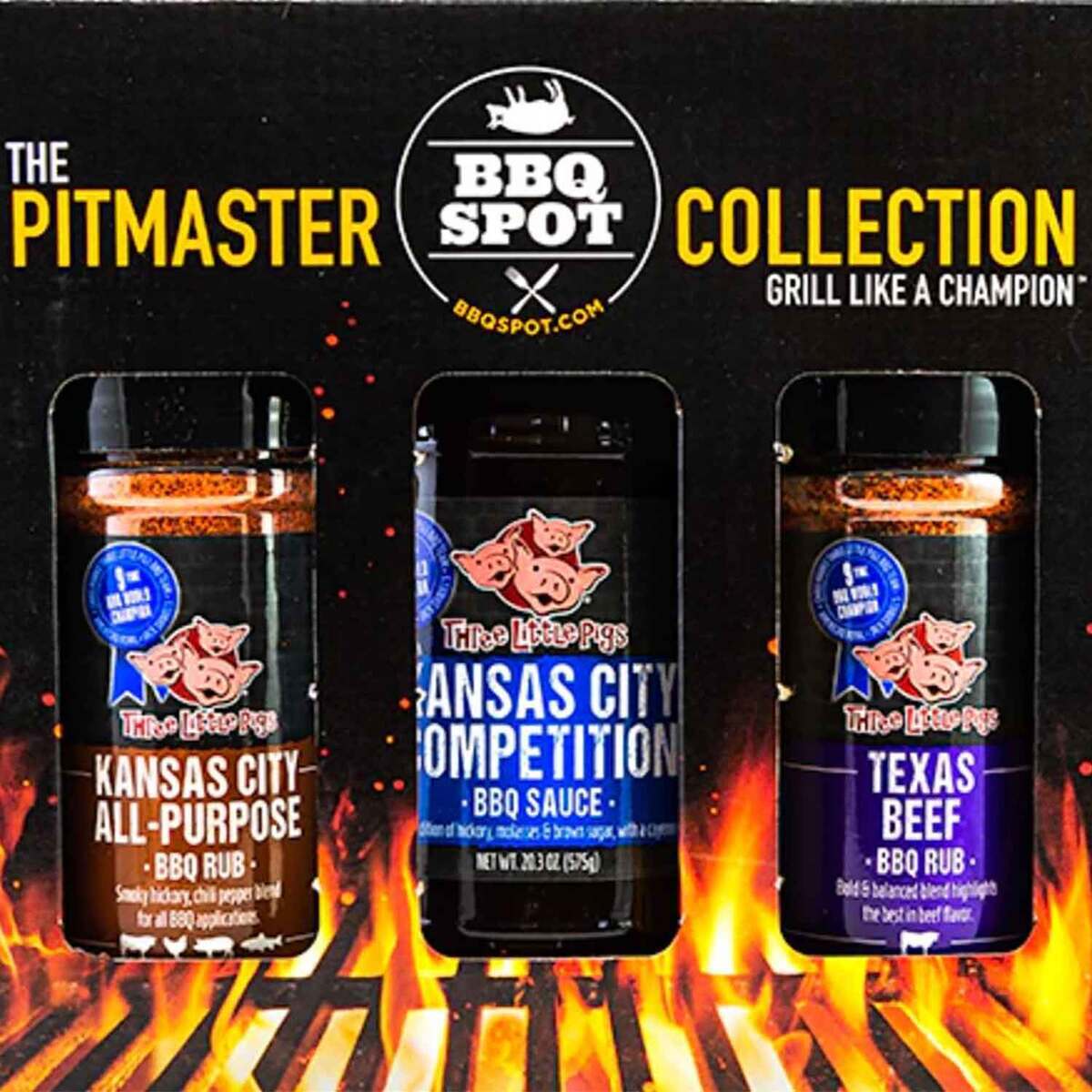Three Little Pigs Championship Pitmaster Collection BBQ Gift Pack Three Little Pigs Championship Pitmaster Collection BBQ Gift Pack