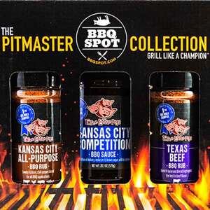 Three Little Pigs Championship Pitmaster Collection BBQ Gift Pack