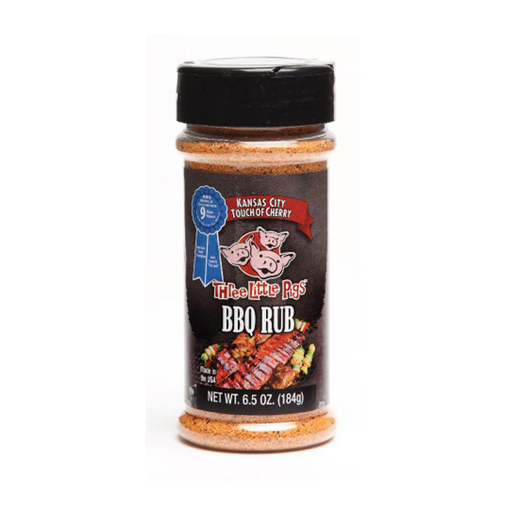Three Little Pigs Touch of Cherry BBQ Rub - 6.5oz