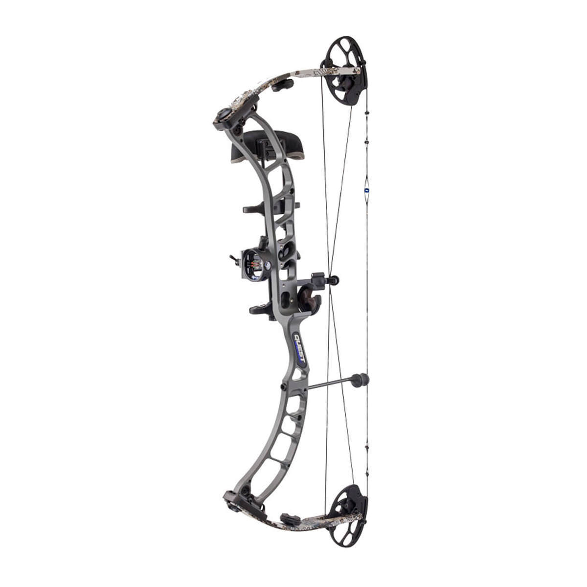 Quest Thrive 70lbs Left Hand Recon Gray/Elevate 2 Compound Bow - Gray Quest Thrive 70lbs Left Hand Recon Gray/Elevate 2 Compound Bow - Gray