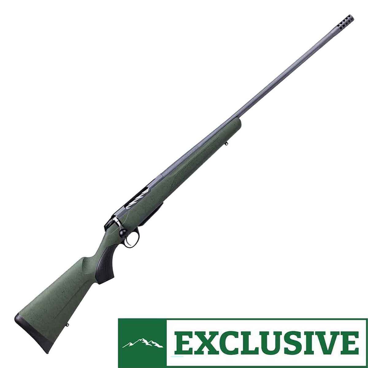 Tikka T3x Lite Roughtech 300 Winchester Magnum Green Sniper Gray Cerakote Web Bolt Action Rifle - 24in - Green Tikka T3x Lite Roughtech 300 Winchester Magnum Green Sniper Gray Cerakote Web Bolt Action Rifle - 24in - Green