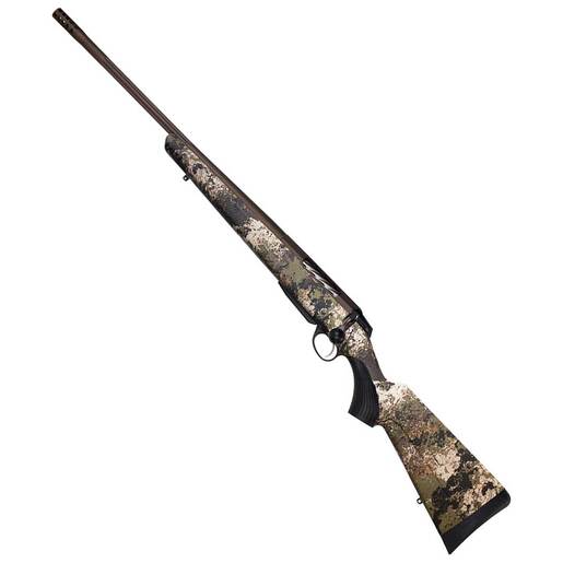 Tikka T3x Lite Veil 300 Winchester Magnum Midnight Bronze Cerakote/Veil Wideland Camo Left Hand Bolt Action Rifle – 24.3in – Wideland Camo