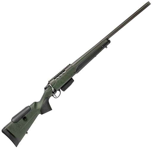 Tikka T3x Super Varmint Green Cerakote Bolt Action Rifle - 300 Winchester Magnum - 23.7in - Green image