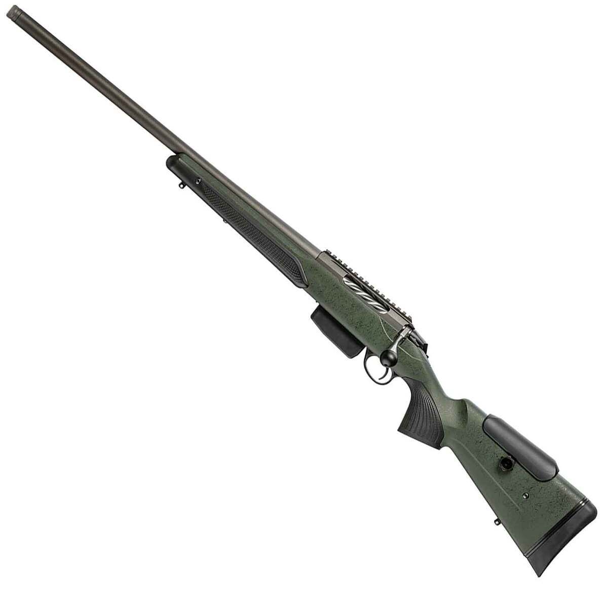 Tikka T3x Super Varmint 6.5 PRC Green Cerakote Bolt Action Rifle - 23.7in - Green Tikka T3x Super Varmint 6.5 PRC Green Cerakote Bolt Action Rifle - 23.7in - Green