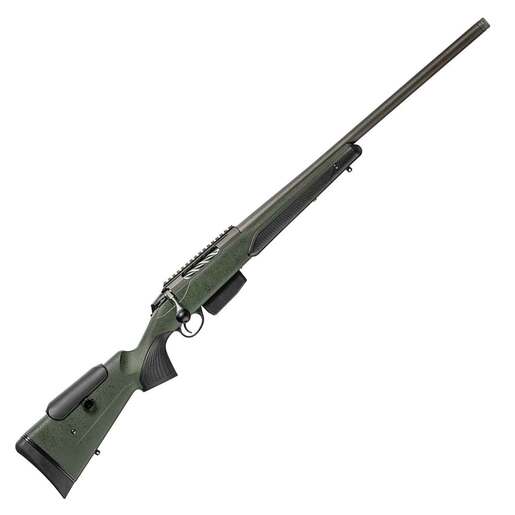 Tikka T3x Super Varmint Tungsten Cerakote Bolt Action Rifle - 7mm Remington Magnum - 23.7in - Green image