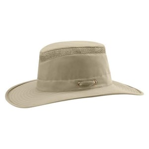 Tilley Men's AirFlo UPF 50 Full Brim Sun Hat - Khaki/Olive - One Size Fits Most