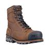 Timberland Pro Men's Boondock 8 Inch Composite Toe Work Boots - Brown Oiled Distressed - Size 8.5 - Brown Oiled Distressed 8.5