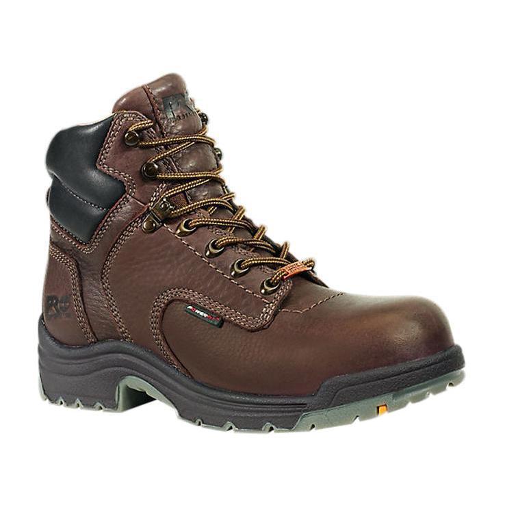 Timberland Pro Men's TiTAN Alloy Toe Work Boots - Dark Mocha - Size 8 - Dark Mocha 8 Timberland Pro Men's TiTAN Alloy Toe Work Boots - Dark Mocha - Size 8 - Dark Mocha 8