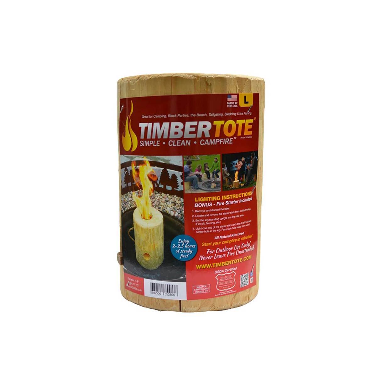 TimberTote Fire Wood Log - Large TimberTote Fire Wood Log - Large