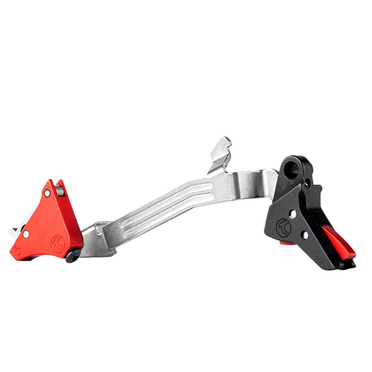 Timney Alpha Competition Series Glock Gen5 Trigger Kit - Black/Red Timney Alpha Competition Series Glock Gen5 Trigger Kit - Black/Red