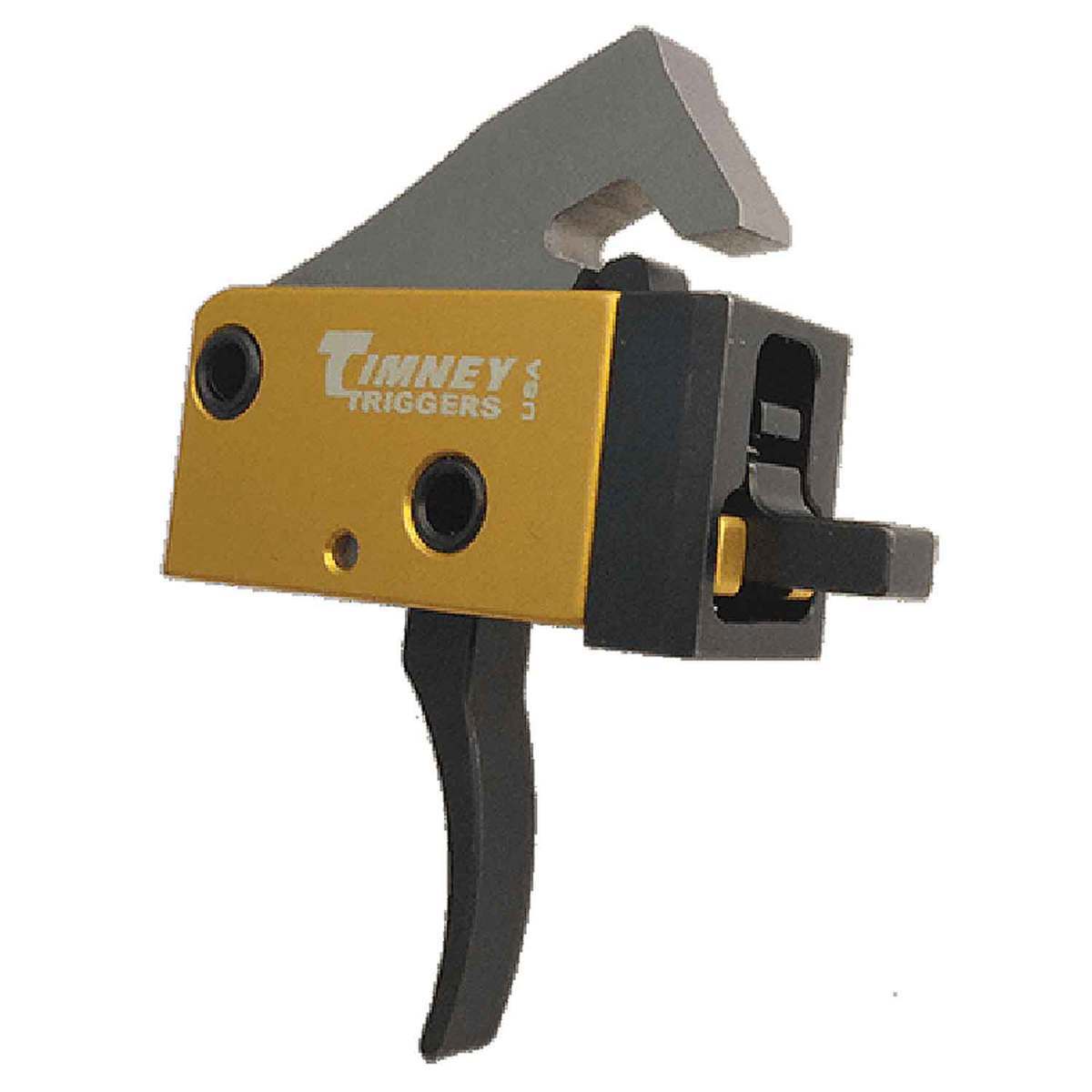 Timney PCC AR Curved Single Stage Rifle Trigger - Black/Yellow Timney PCC AR Curved Single Stage Rifle Trigger - Black/Yellow