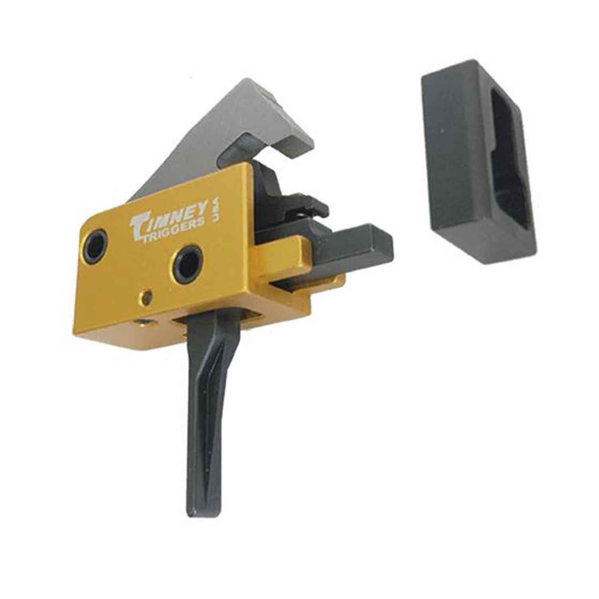 Timney PCC AR Straight Single Stage Rifle Trigger - Black/Yellow Timney PCC AR Straight Single Stage Rifle Trigger - Black/Yellow