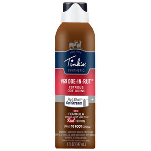 Tink's #69 Doe-In-Rut Hot Shot Gel Stream Synthetic - 5oz