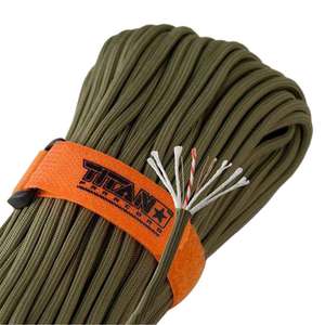 Titan SurvivorCord Patented Military Type III 550 Paracord