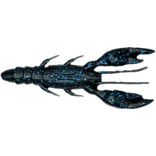 Toad Thumper Bad Craw Crawfish Bait - Black Blue Flake