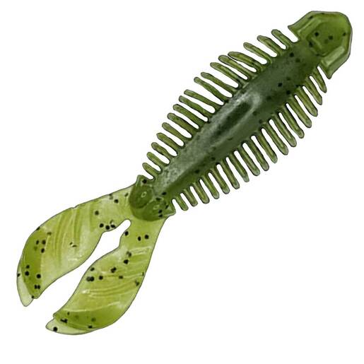 Toad Thumper Craw Gill Crawfish Bait - 3.75in - Black Blue Flake