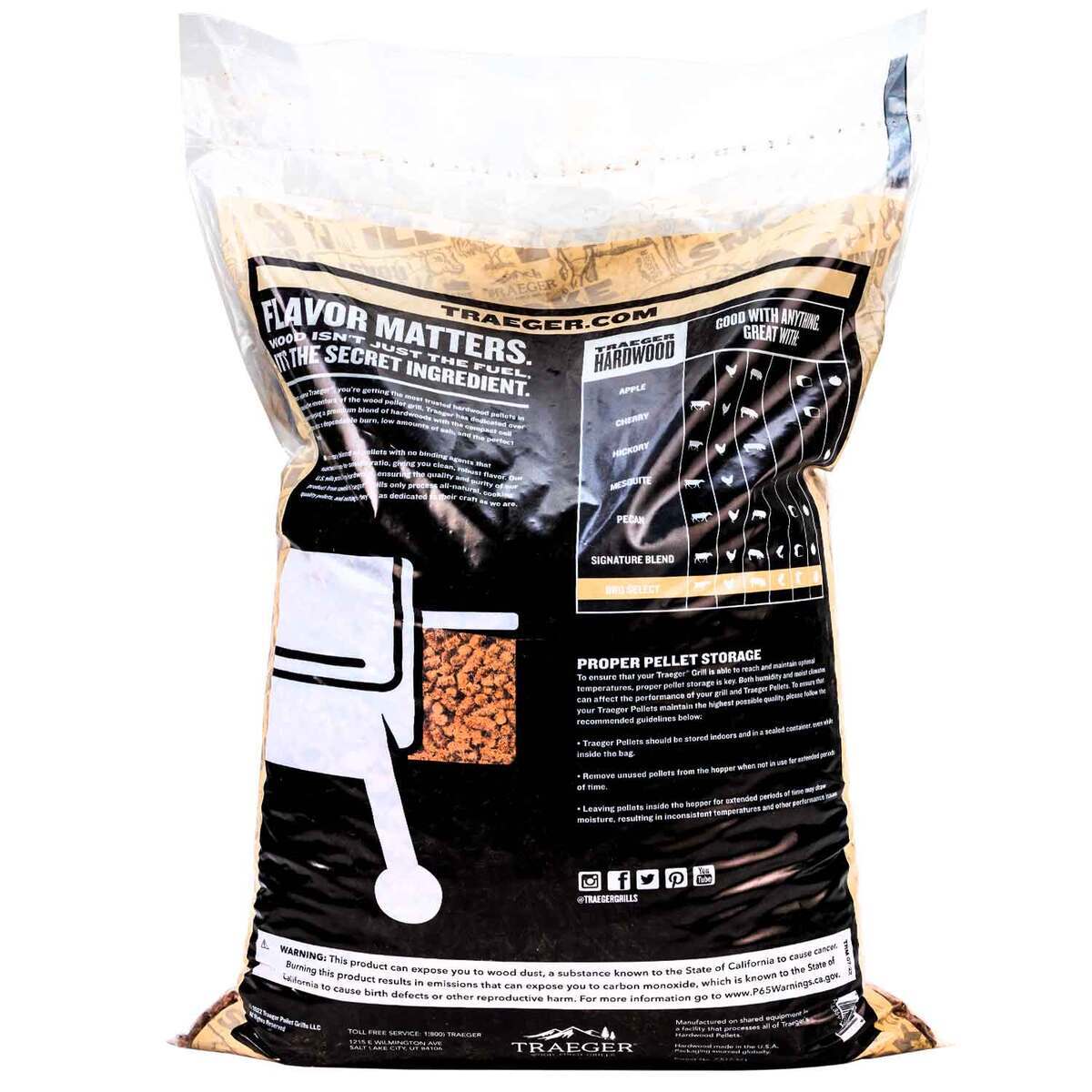 Traeger BBQ Select Wood Pellets - 30lbs Traeger BBQ Select Wood Pellets - 30lbs